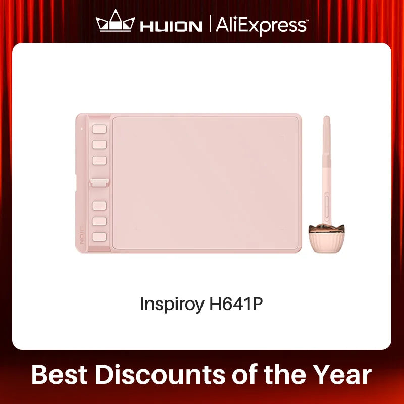 Huion Inspiroy 2S Graphics Tablet With 6 Express Keys
