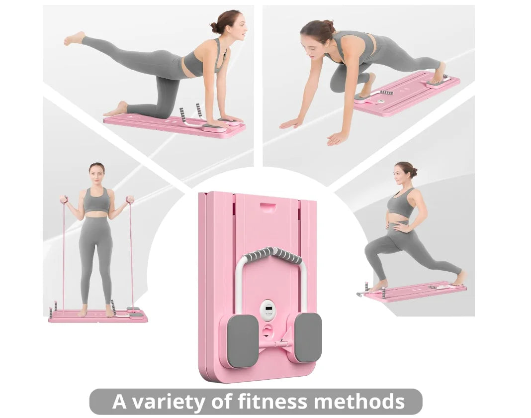 Adjustable Pilates Board Home Workout Ab And Push Ups
