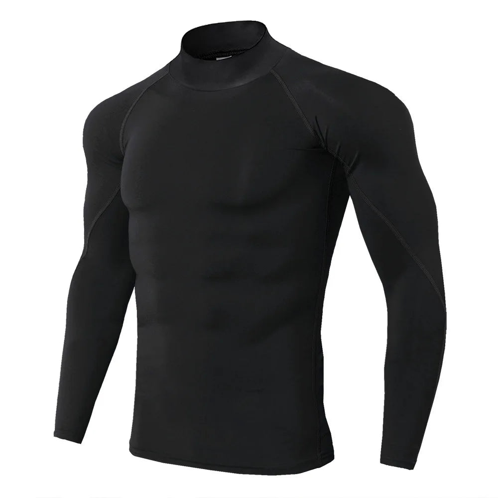 Men Quick Dry Compression Gym Rash Guard T Shirt Pro