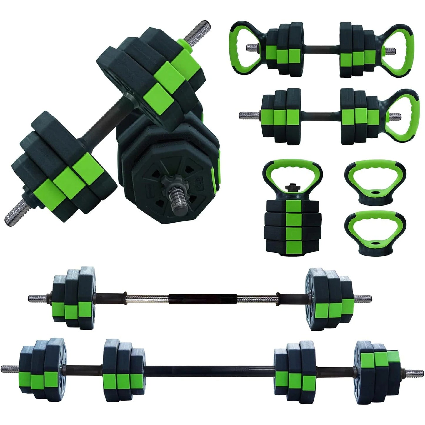 HiMISS 4 In 1 Adjustable Dumbbell Set For Home Gym
