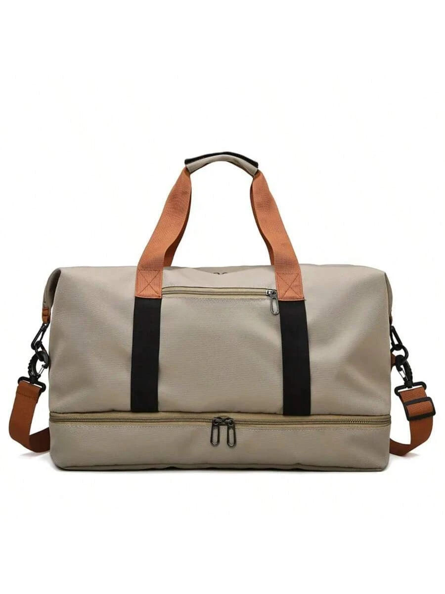 AEDGCN Travel Gym Bag Carry On Weekender Duffle With Strap