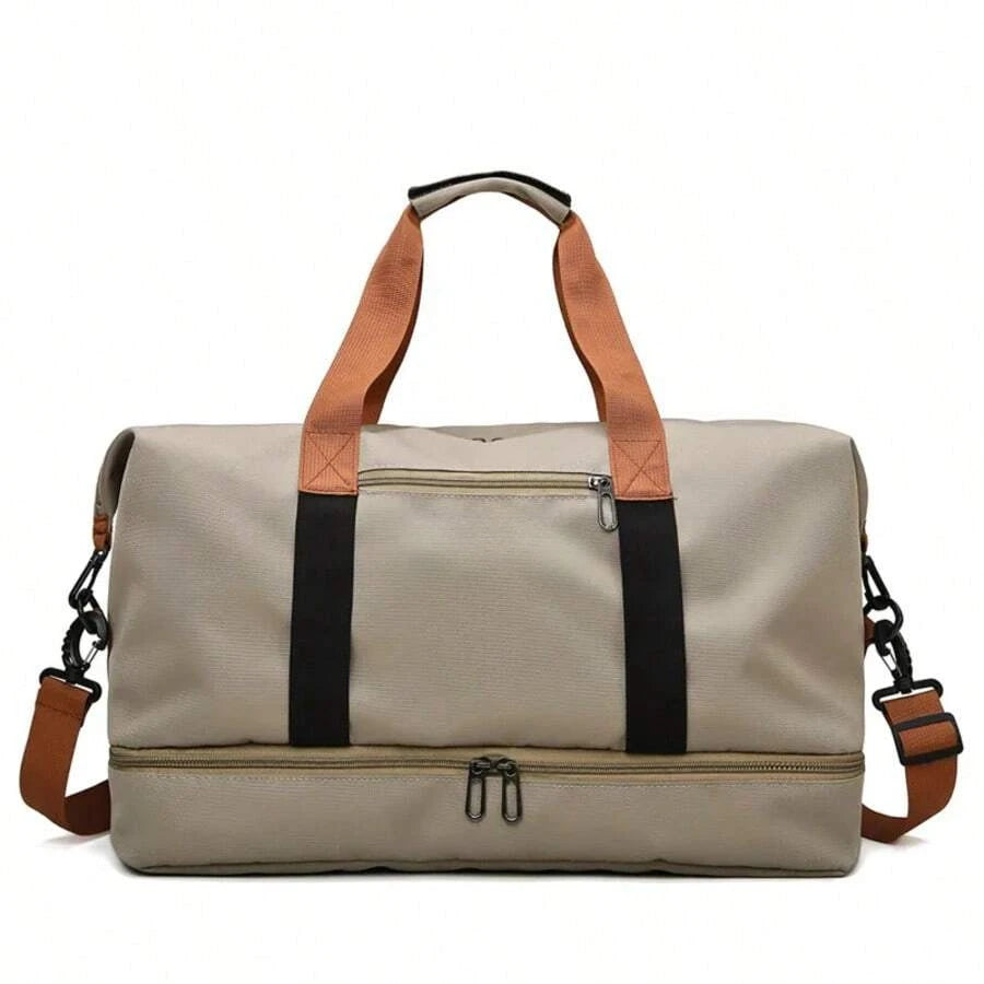 AEDGCN Travel Gym Bag Carry On Weekender Duffle With Strap