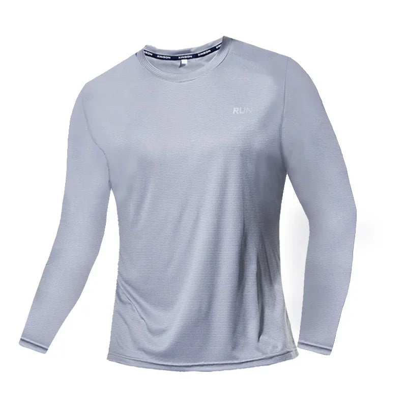 Ice Silk Long Sleeve T Shirt Women Quick Dry Breathable