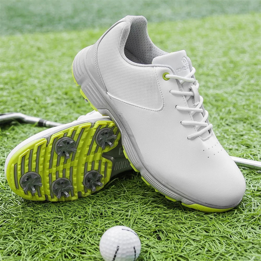 Zakey Mens Waterproof Golf Shoes Anti Slip Walking Sneakers