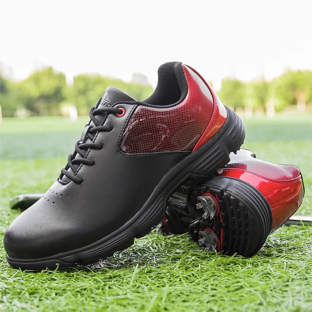 Zakey Mens Waterproof Golf Shoes Anti Slip Walking Sneakers