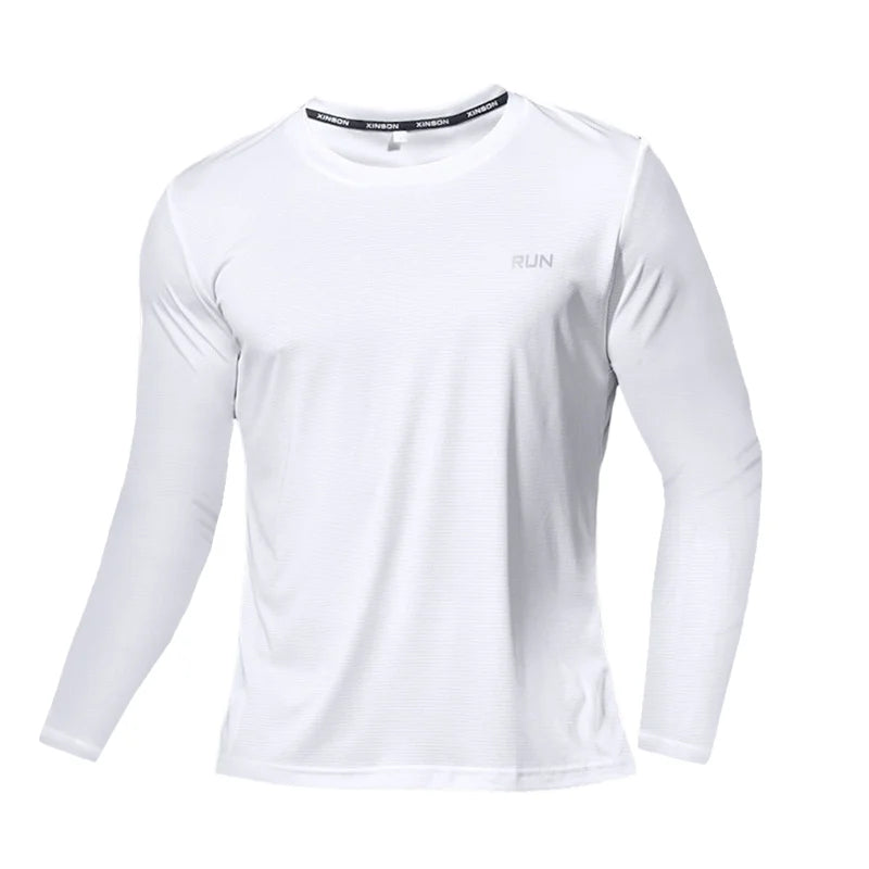 Ice Silk Long Sleeve T Shirt Women Quick Dry Breathable