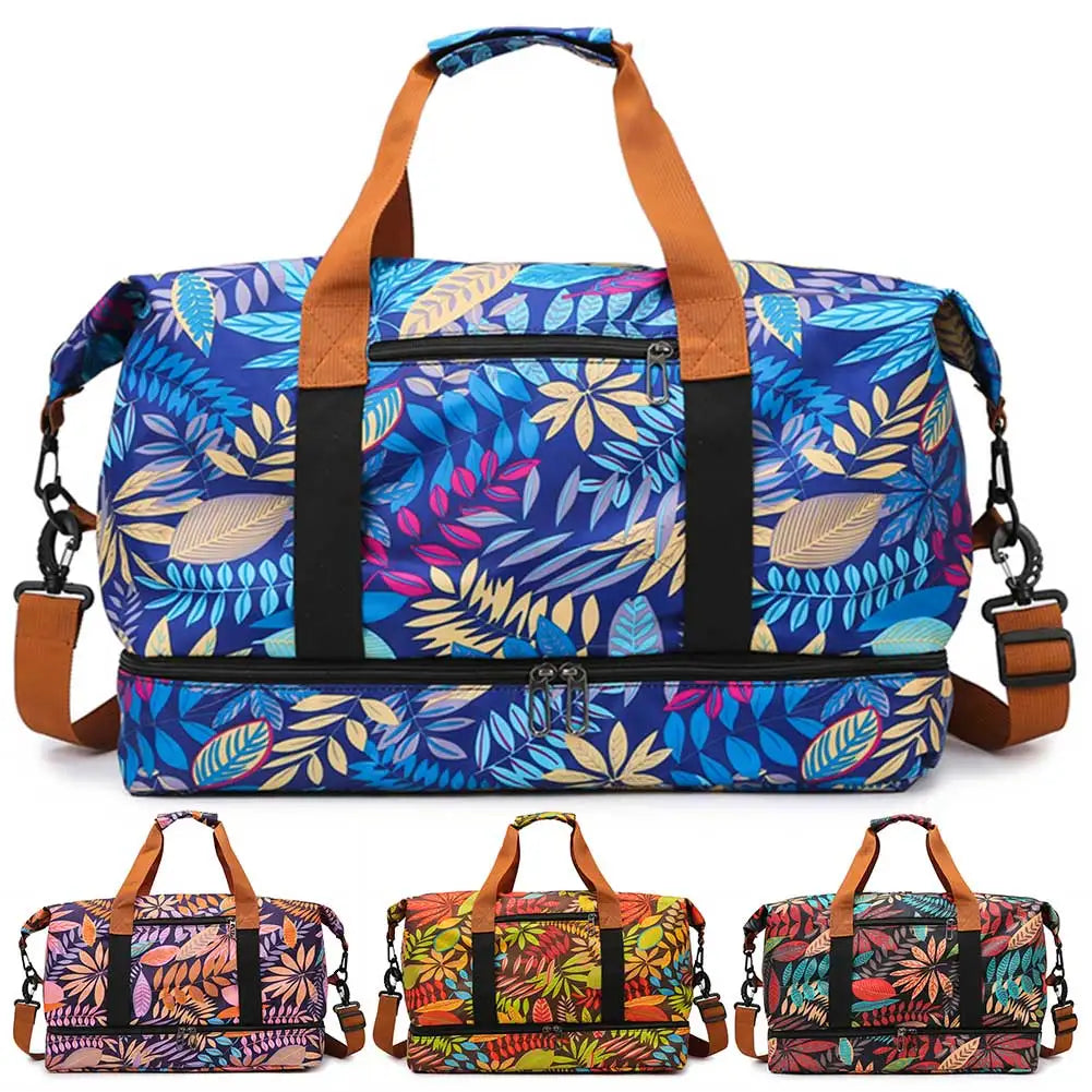 MOJOYCED Women Weekender Bag Waterproof Fitness Storage