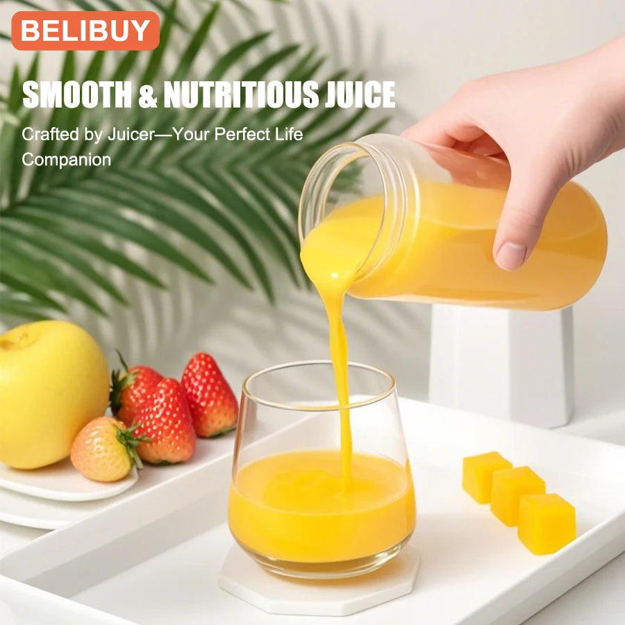 Portable USB Juicer Blender 6 Blade Mini Ice Mixer Pro