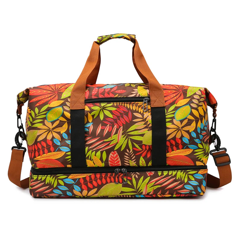 MOJOYCED Women Weekender Bag Waterproof Fitness Storage
