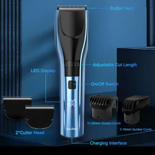 Sejoy Cordless Professional Hair Clippers Shaving Kit