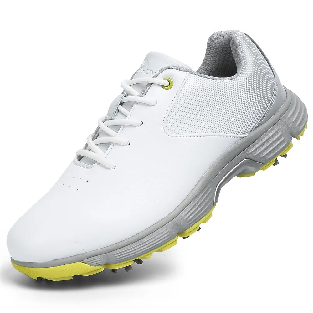 Zakey Mens Waterproof Golf Shoes Anti Slip Walking Sneakers