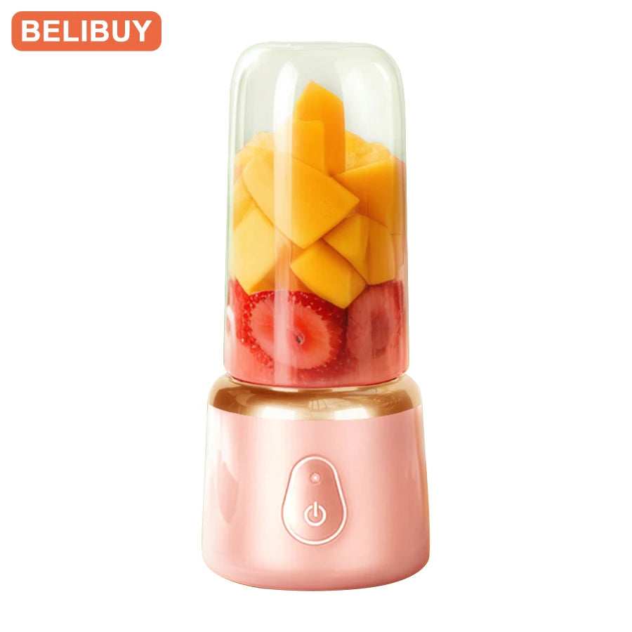 Portable USB Juicer Blender 6 Blade Mini Ice Mixer Pro