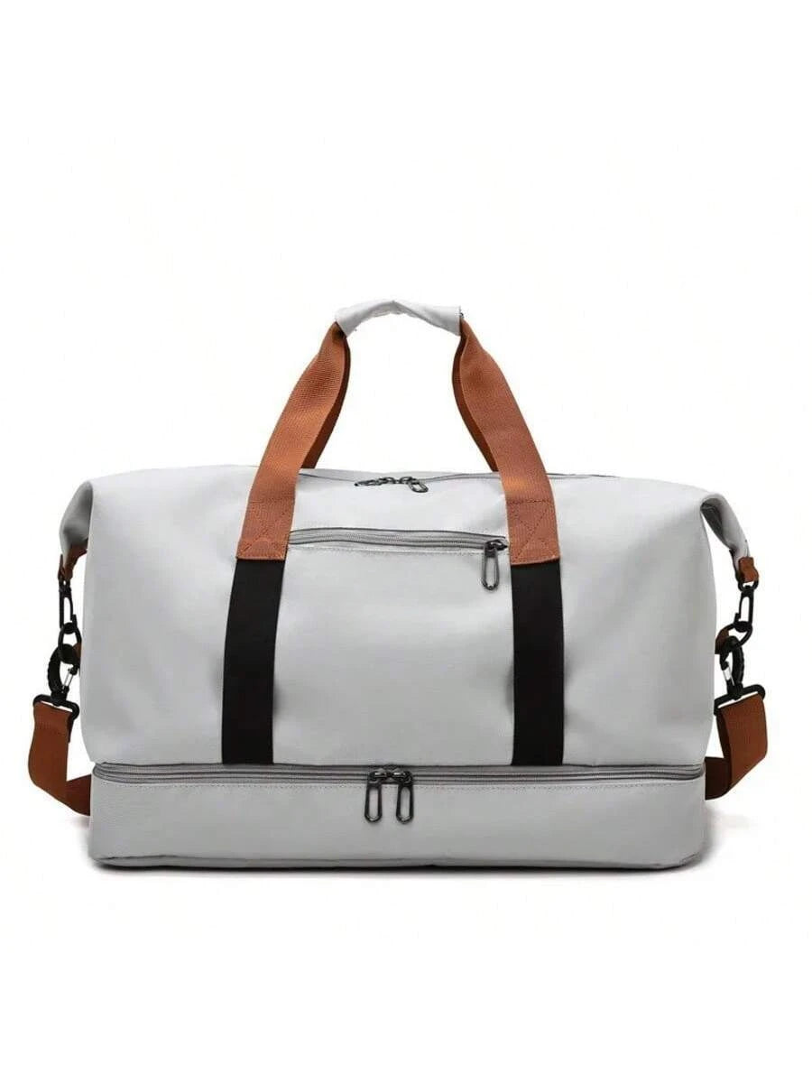 AEDGCN Travel Gym Bag Carry On Weekender Duffle With Strap