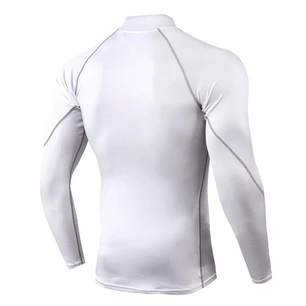 Men Quick Dry Compression Gym Rash Guard T Shirt Pro