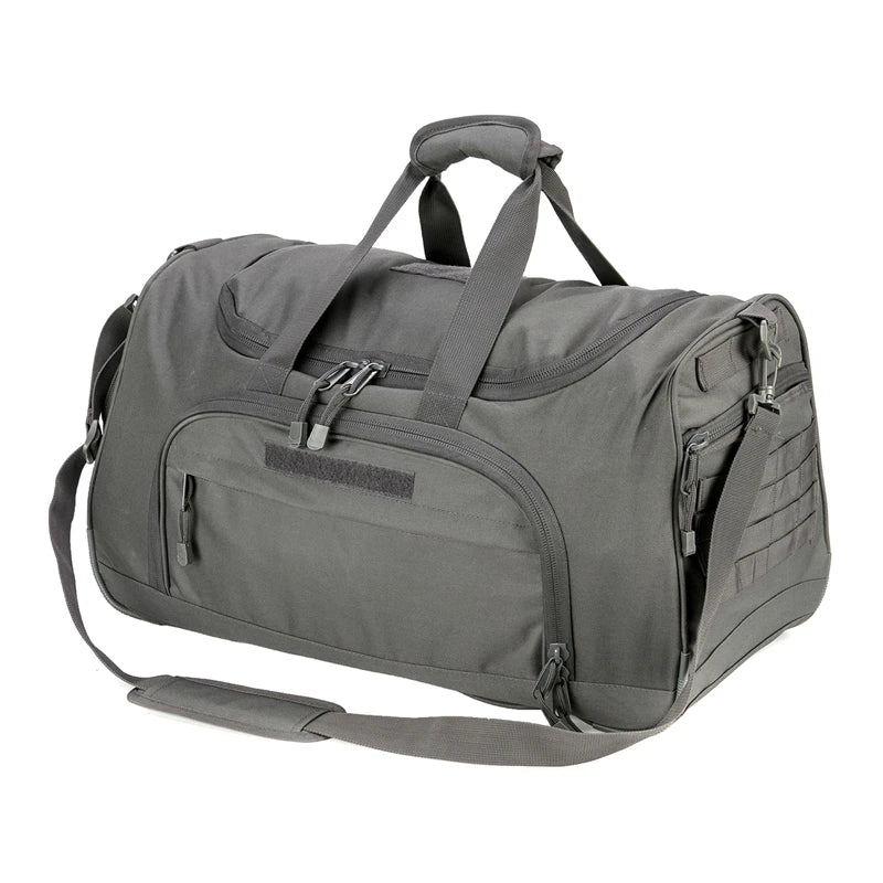 LQARMYCN Waterproof Gym Bag Military Duffle for Travel