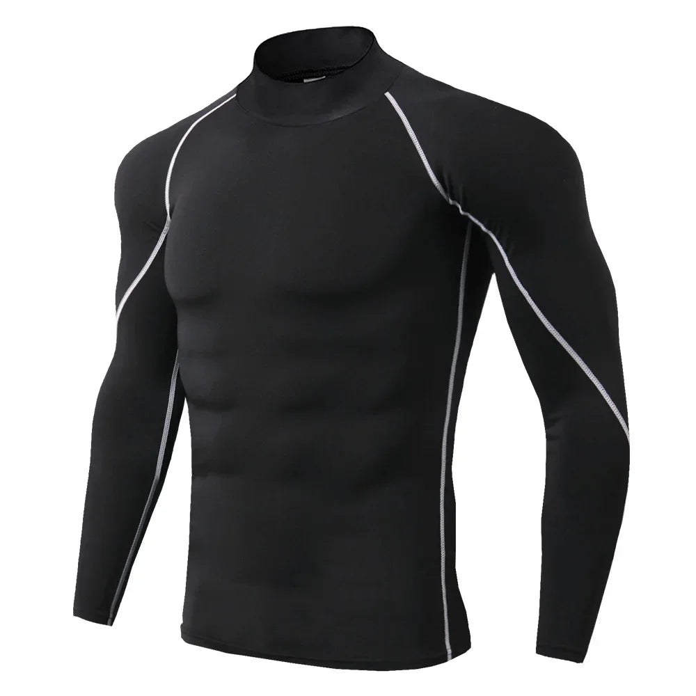 Men Quick Dry Compression Gym Rash Guard T Shirt Pro
