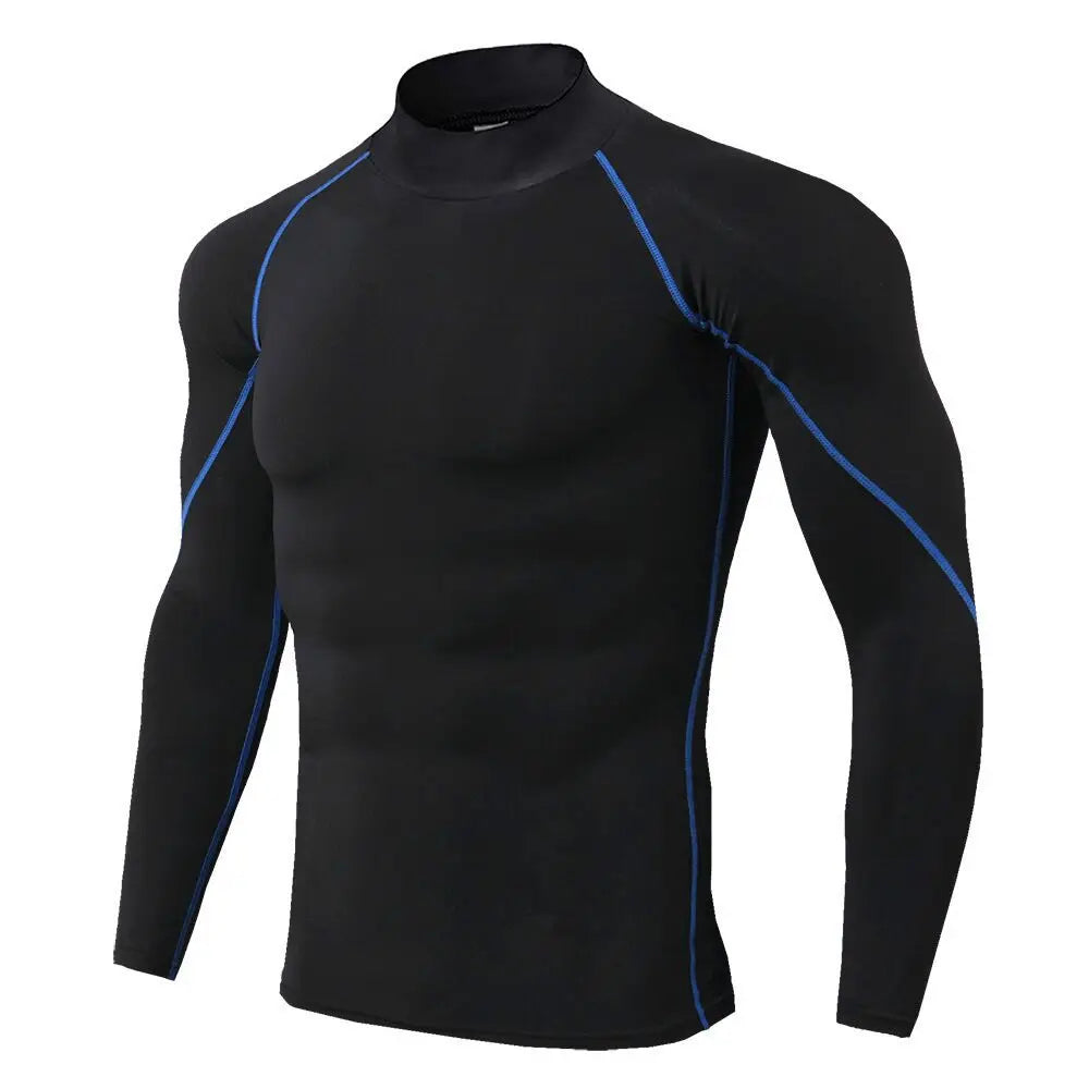Men Quick Dry Compression Gym Rash Guard T Shirt Pro