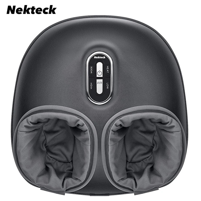 Nekteck Foot Massager With Heat Therapy Air Compression