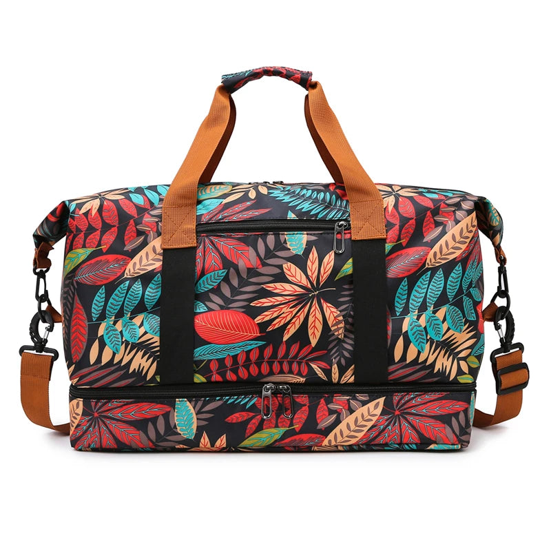 MOJOYCED Women Weekender Bag Waterproof Fitness Storage