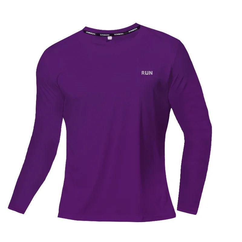 Ice Silk Long Sleeve T Shirt Women Quick Dry Breathable