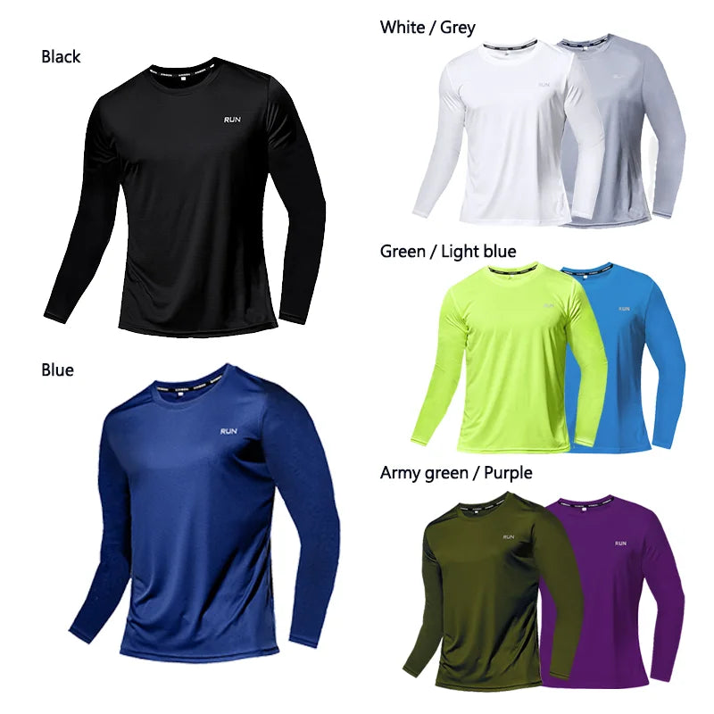 Ice Silk Long Sleeve T Shirt Women Quick Dry Breathable