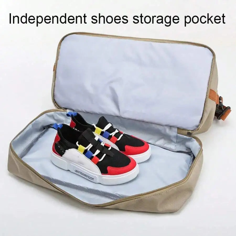AEDGCN Travel Gym Bag Carry On Weekender Duffle With Strap