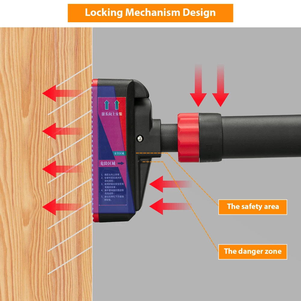 Twister CK Adjustable Pull Up Bar With Level Gauge Doorway