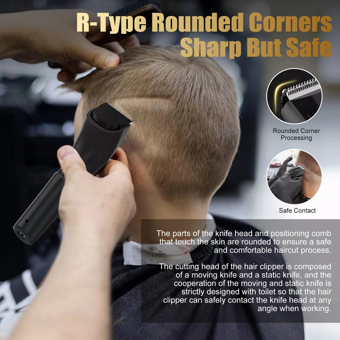 Sejoy Cordless Professional Hair Clippers Shaving Kit