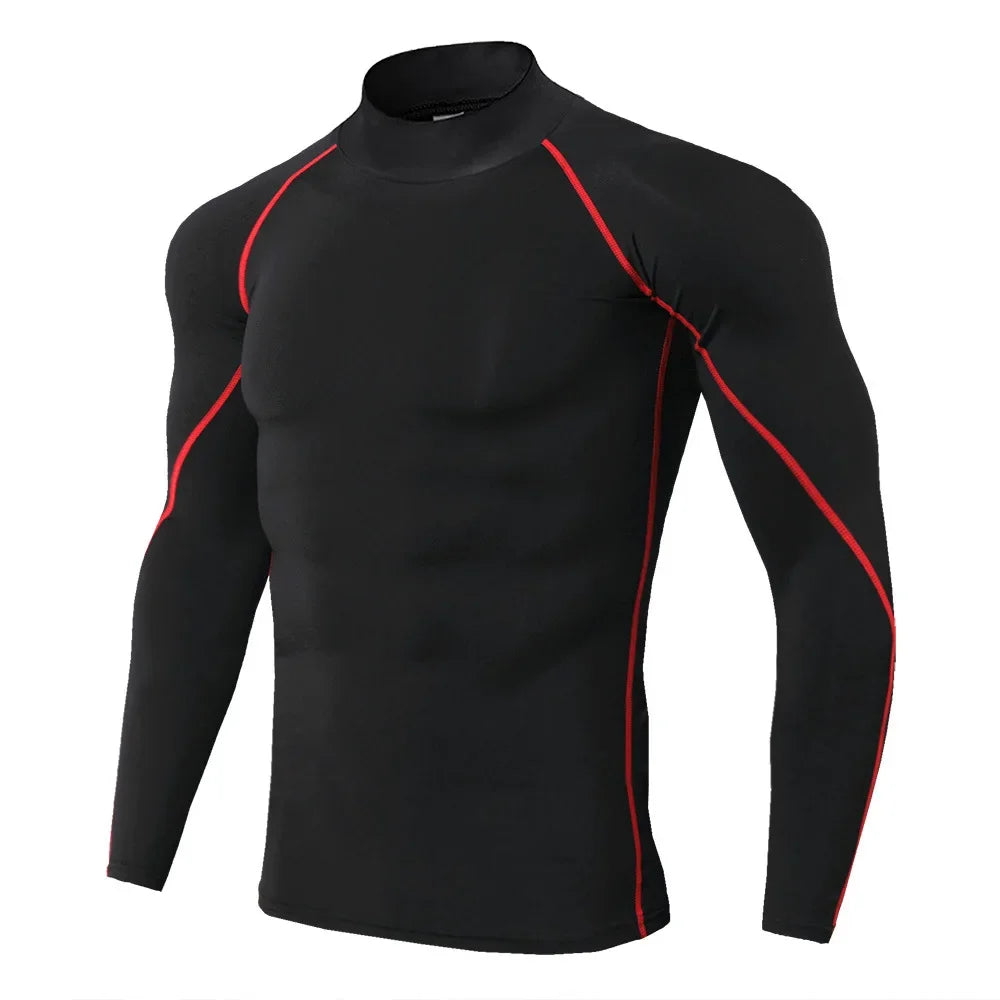 Men Quick Dry Compression Gym Rash Guard T Shirt Pro