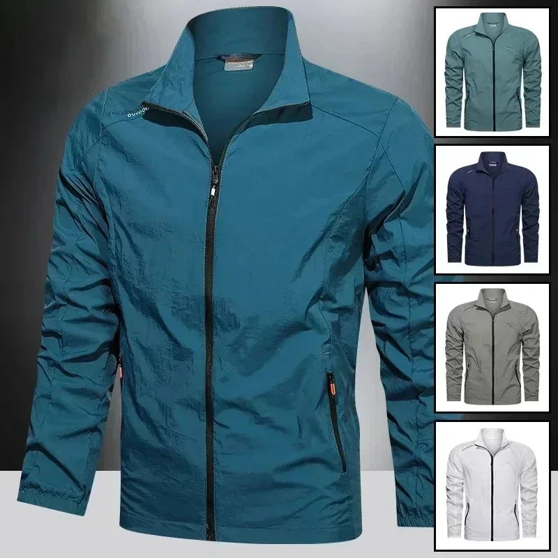 CN Sichuan Fujian UPF100 Men Windbreaker With Pockets