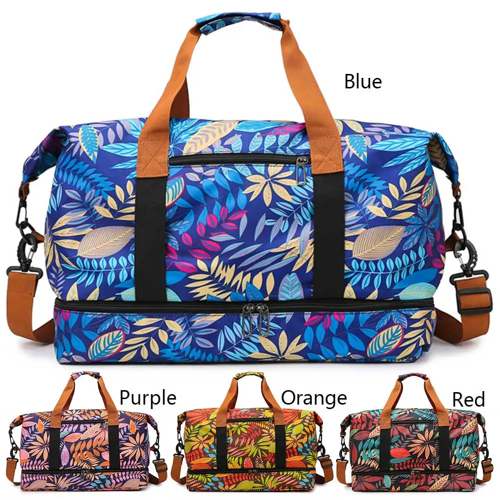 MOJOYCED Women Weekender Bag Waterproof Fitness Storage