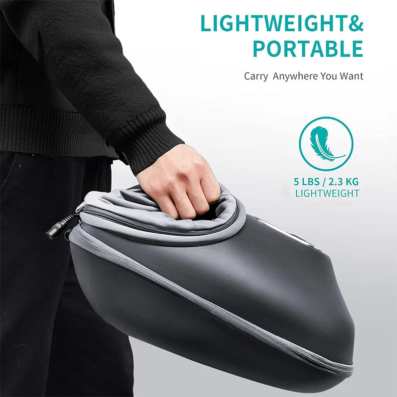 Nekteck Foot Massager With Heat Therapy Air Compression