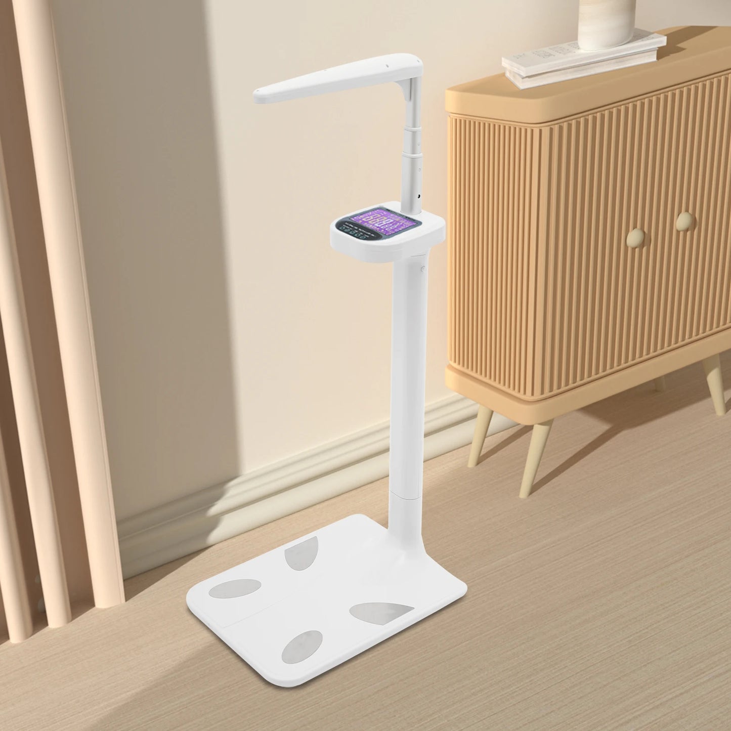 Ultrasonic Body Weight Scale With LCD Display BMI Body Fat