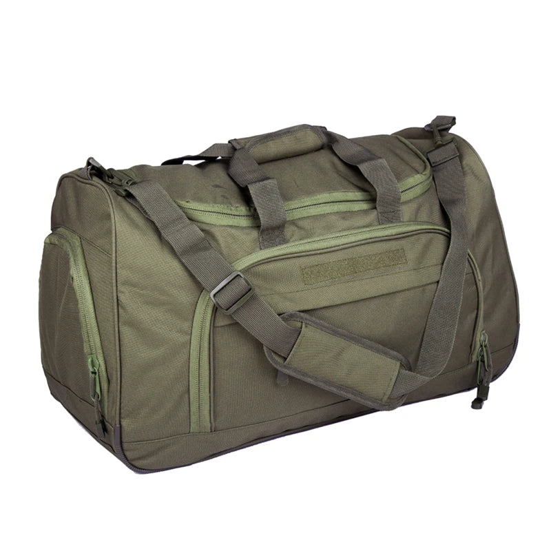 LQARMYCN Waterproof Gym Bag Military Duffle for Travel