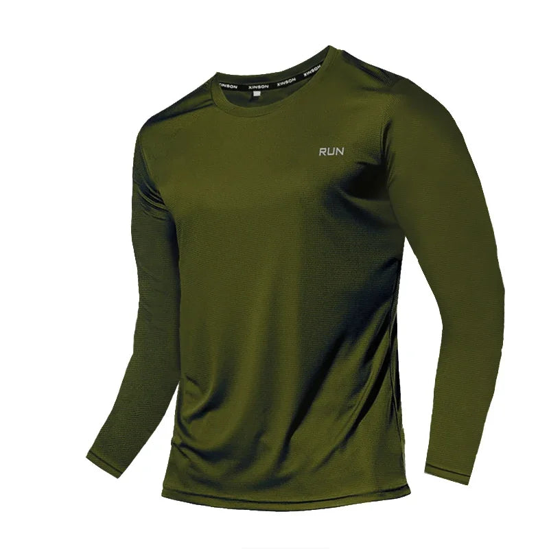 Ice Silk Long Sleeve T Shirt Women Quick Dry Breathable