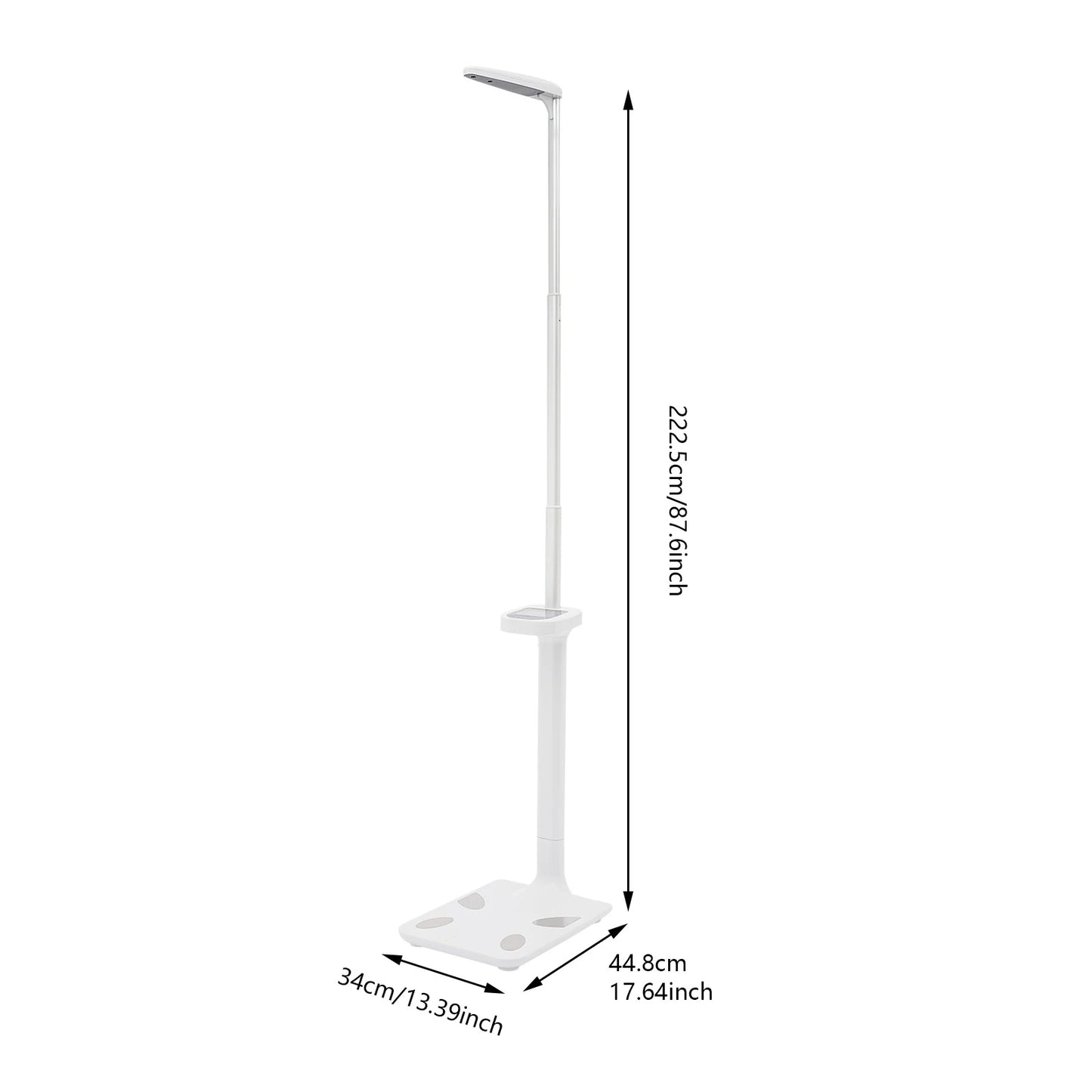 Ultrasonic Body Weight Scale With LCD Display BMI Body Fat