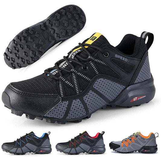 CC Chengta Men Waterproof Hiking Shoes Breathable Lightweight Non Slip