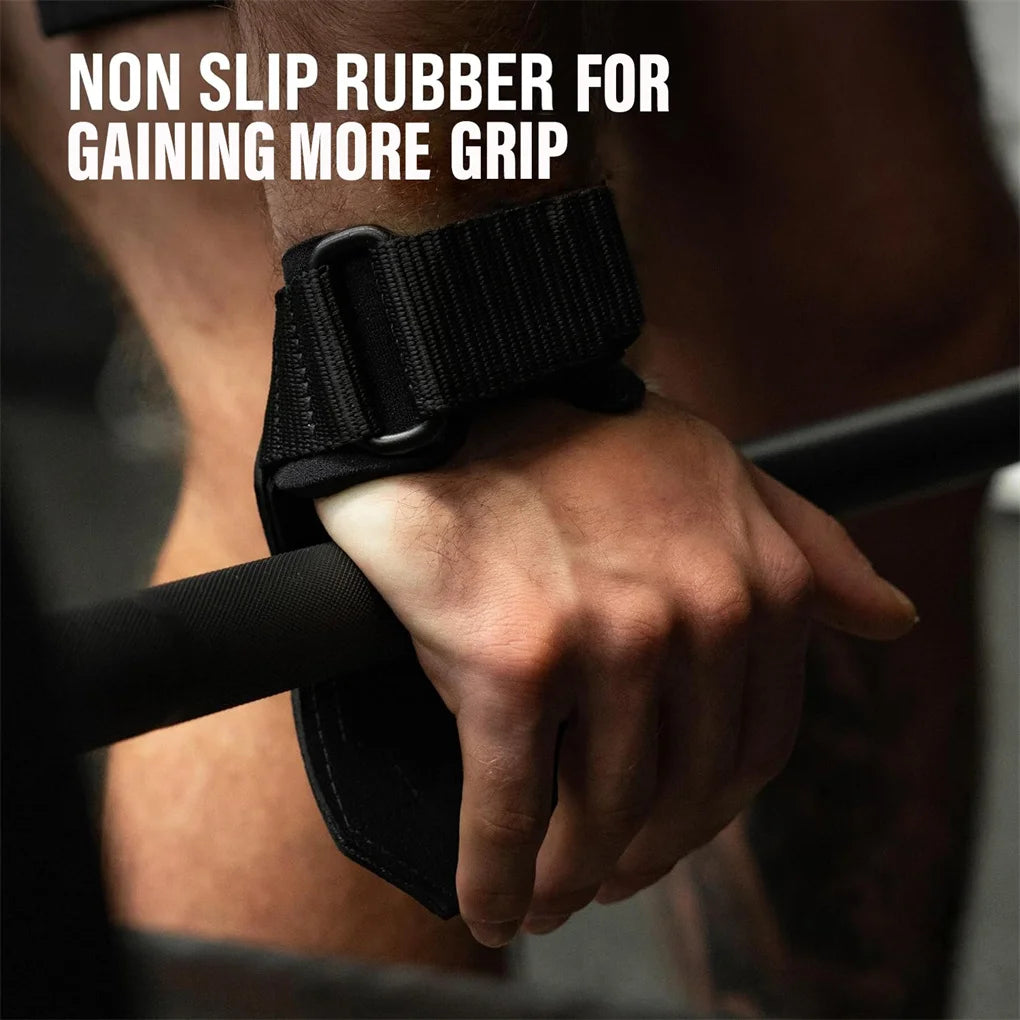 Hign Concerned Weightlifting Wrist Strap Dual Layer Leather