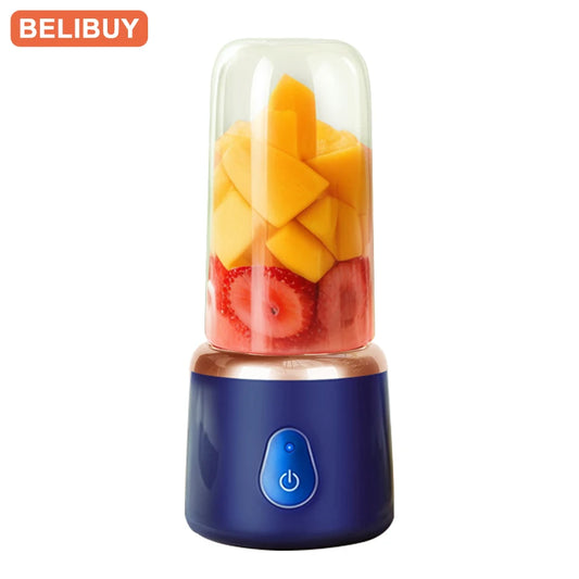 Portable USB Juicer Blender 6 Blade Mini Ice Mixer Pro