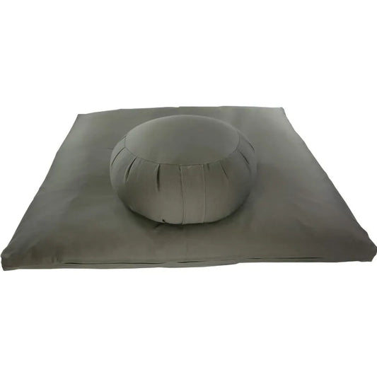 YTYIN Buckwheat Zafu and Zabuton Meditation Cushion Set