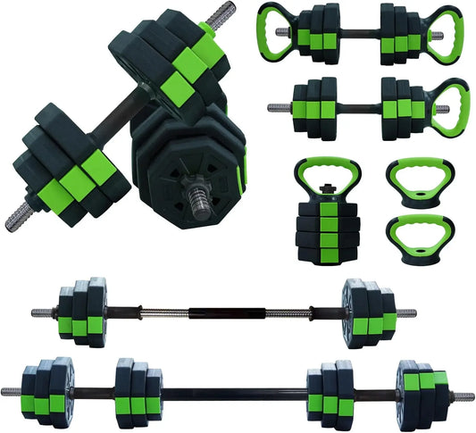 HiMISS 4 In 1 Adjustable Dumbbell Set For Home Gym