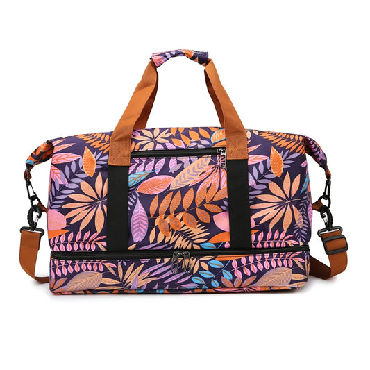 MOJOYCED Women Weekender Bag Waterproof Fitness Storage