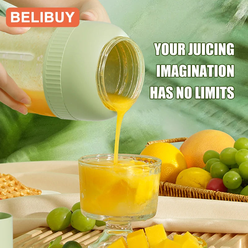 Mini Portable Blender USB Rechargeable Smoothie Maker
