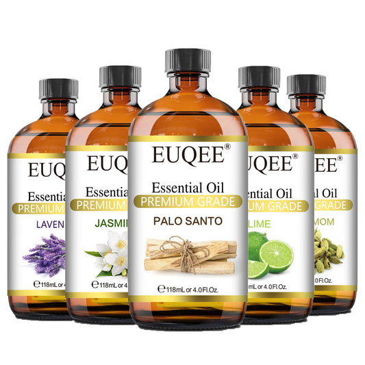 EUQEE Plant Essential Oils For Diffuser Palo Santo Cardamom