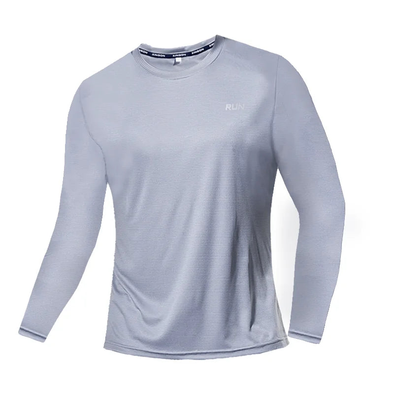 Ice Silk Long Sleeve T Shirt Women Quick Dry Breathable