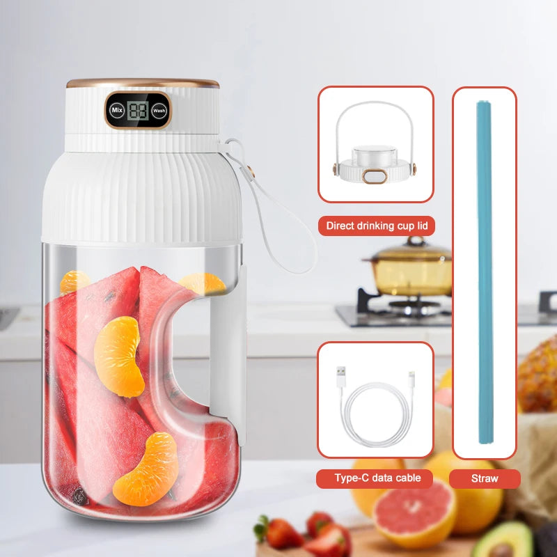 Portable USB Juicer Blender Cup For Fresh Fruit Smoothies