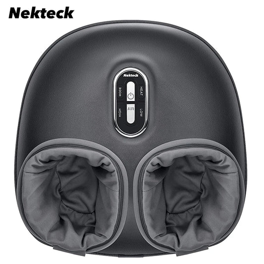 Nekteck Foot Massager With Heat Therapy Air Compression