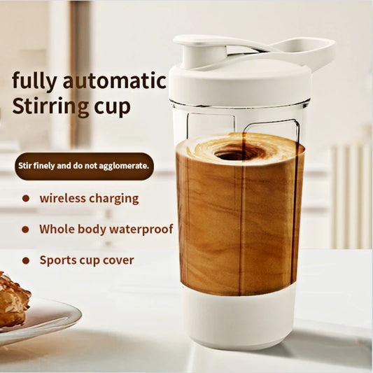 Self Stirring Shaker Cup USB Rechargeable Protein Shakes