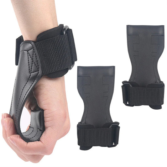 Hign Concerned Weightlifting Wrist Strap Dual Layer Leather