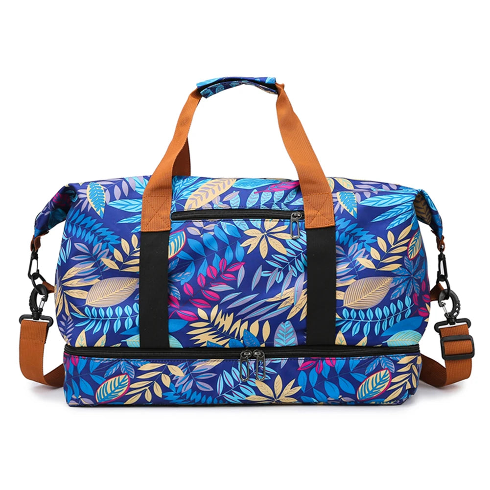 MOJOYCED Women Weekender Bag Waterproof Fitness Storage